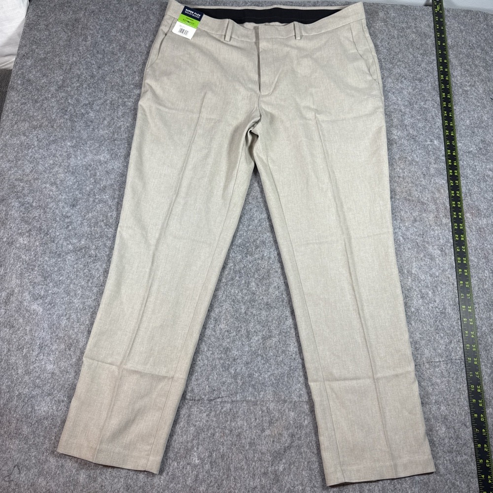 Kenneth Cole Tan Size 38 x 30 Reaction Techni-Cole Slim Fit Performance Pant
